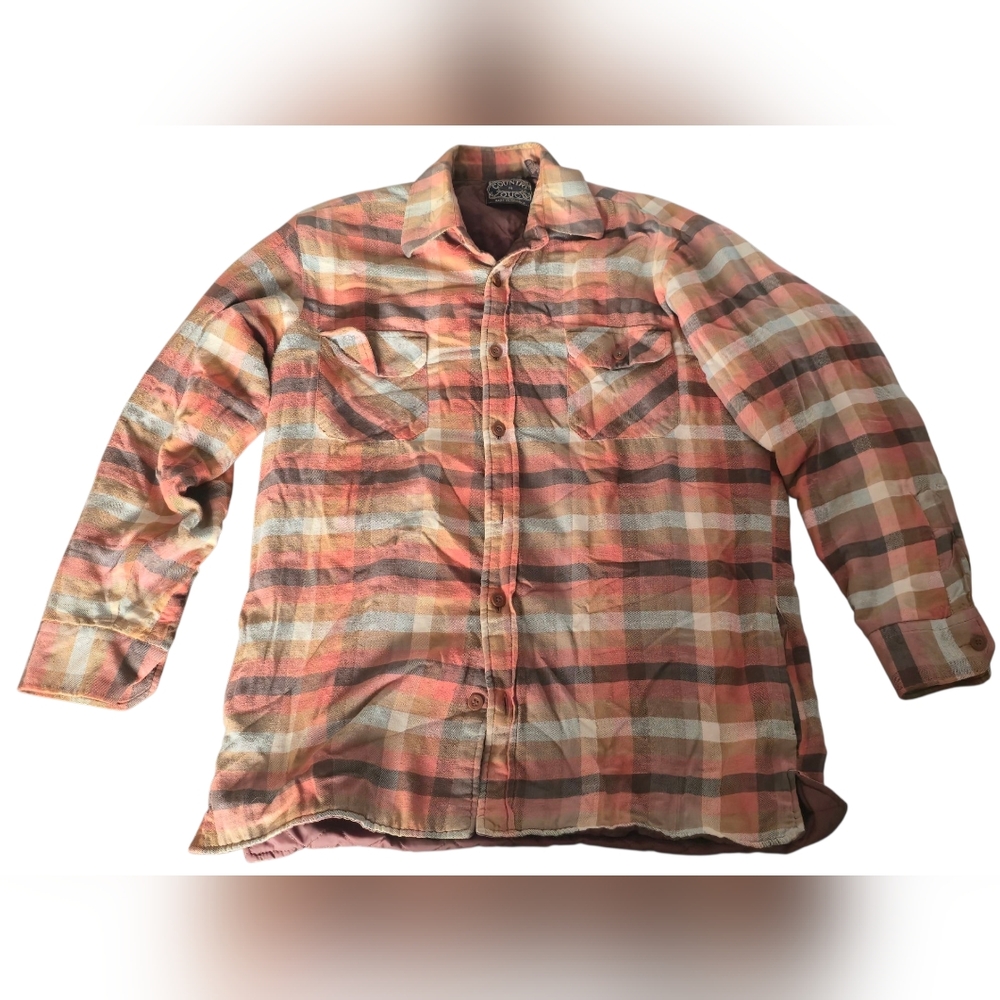 Vintage Country Touch Men's Flannel Jacket Size Medium
